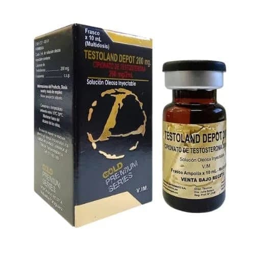 Cipionato de Testosterona Testoland Depot 200mg 10ml